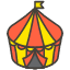 Circus Tent A Emoji from Kawaii Emoji Set
