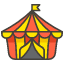 Circus Tent B Emoji from Kawaii Emoji Set