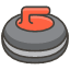 Curling Stone Emoji from Kawaii Emoji Set