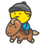 Horse Racing Emoji from Kawaii Emoji Set
