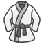Martial Arts Uniform Element from Kawaii Emoji Set
