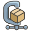 Clamp C Emoji from Kawaii Emoji Set