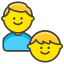 Family Man Boy Element from Kawaii Emoji Set