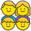 Family Man Woman Boy Boy Element from Kawaii Emoji Set