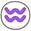 Aquarius B Emoji from Kawaii Emoji Set