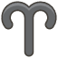 Aries A Emoji from Kawaii Emoji Set
