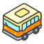Bus B Emoji from Kawaii Emoji Set