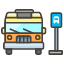 Bus Stop A Emoji from Kawaii Emoji Set