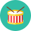 Drum Icon from Kameleon Colors Set