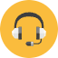 Headset Icon from Kameleon Colors Set
