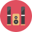 Home Theater Icon from Kameleon Colors Set