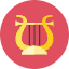 Lyre Icon from Kameleon Colors Set