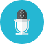 Microphone 3 Icon from Kameleon Colors Set