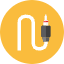 Music Jack Icon from Kameleon Colors Set