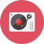 Record Player Icon from Kameleon Colors Set