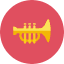Trumpet Icon from Kameleon Colors Set