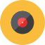 Vynile Record Icon from Kameleon Colors Set