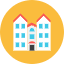 Apartment 3 Icon from Kameleon Colors Set