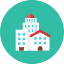 Buildings Icon from Kameleon Colors Set