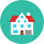 House 3 Icon from Kameleon Colors Set