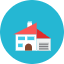 House 5 Icon from Kameleon Colors Set