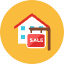 House Sale Icon from Kameleon Colors Set