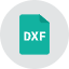Dxf File Icon from Kameleon Colors Set