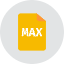 Max File Icon from Kameleon Colors Set
