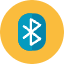 Bluetooth Icon from Kameleon Colors Set