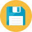 Floppy Disk Icon from Kameleon Colors Set