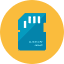 Memorycard Icon from Kameleon Colors Set