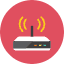 Wifi Router Icon from Kameleon Colors Set