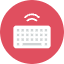 Wireless Keyboard Icon from Kameleon Colors Set