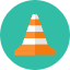 Traffic Cone Icon from Kameleon Colors Set