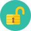 Unlock Icon from Kameleon Colors Set