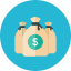 Money Bag Icon from Kameleon Colors Set