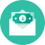 Money Letter Icon from Kameleon Colors Set