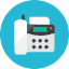 Fax Icon from Kameleon Colors Set