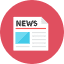 Newspaper Icon from Kameleon Colors Set