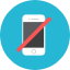 Smartphone Forbiden Icon from Kameleon Colors Set