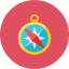 Compass Icon from Kameleon Colors Set