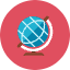 Education Globe Icon from Kameleon Colors Set
