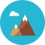 Mountain Icon from Kameleon Colors Set