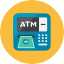 Atm Icon from Kameleon Colors Set