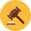 Auction Icon from Kameleon Colors Set