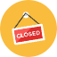 Close Sign Icon from Kameleon Colors Set