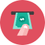 Money Atm Icon from Kameleon Colors Set
