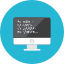 Coding Html Icon from Kameleon Colors Set