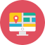 Location Icon from Kameleon Colors Set