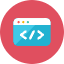 Windows Coding Icon from Kameleon Colors Set